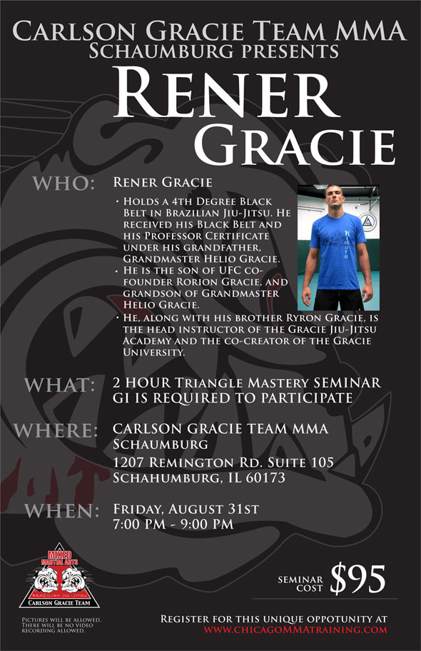 Rener Gracie Seminar