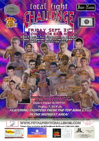 Total Fight Challenge September 21, 2012