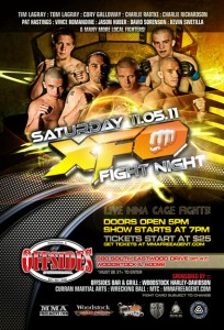 XFO Fight Night in Woodstock
