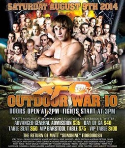 XFO 52 Matt "Sunshine" Fiordirosa