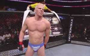 Dennis Hallman Speedo in UFC 