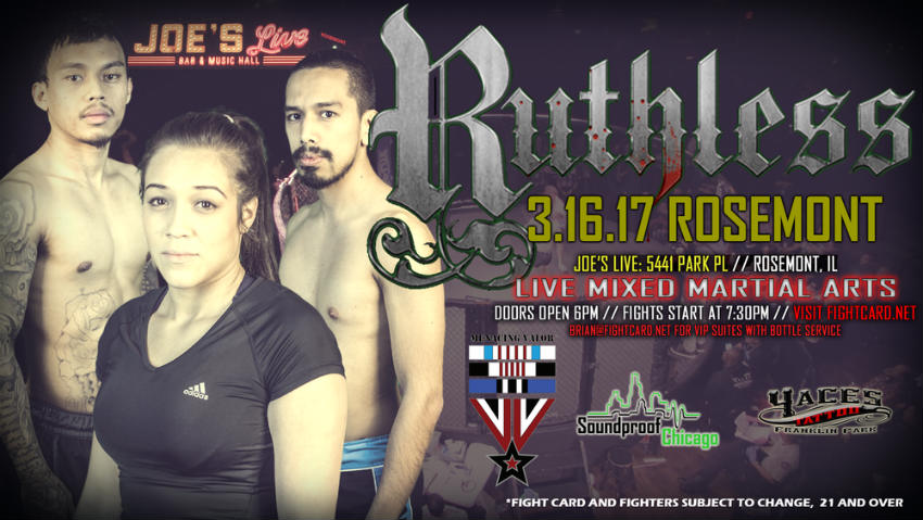 Fight Card Ruthless 2017