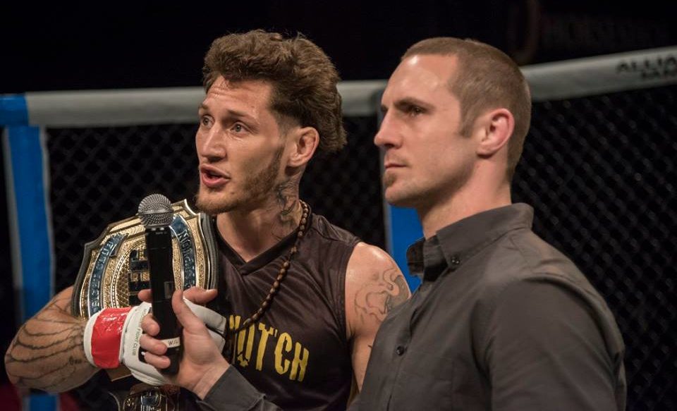 Mike Santiago and Eddie Wineland at HFC 33