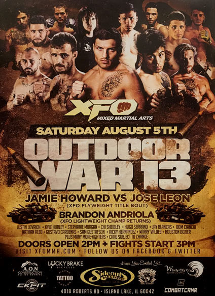XFO Outdoor War 13
