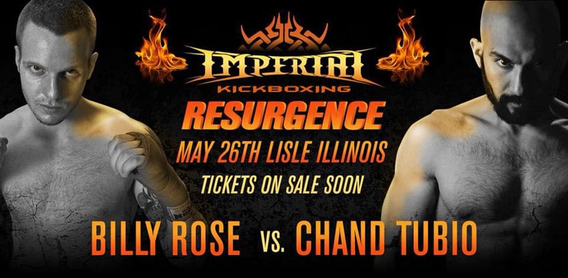 Imperial Kickboxing: Chand Tubio vs. Billy Rose