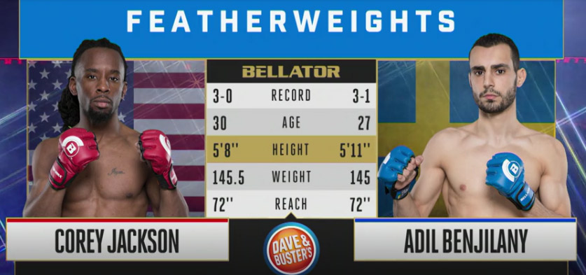 Bellator 198 Video: Adil Benjilany vs. Corey Jackson