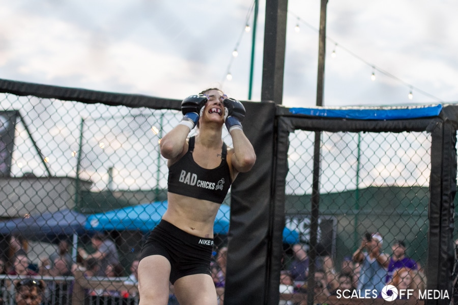 Kendra Kazmaier at XFO Outdoor War 14