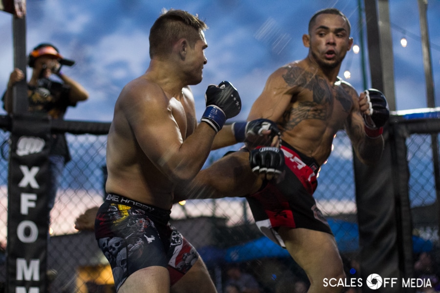 Justin Lovrich at XFO Outdoor War 14