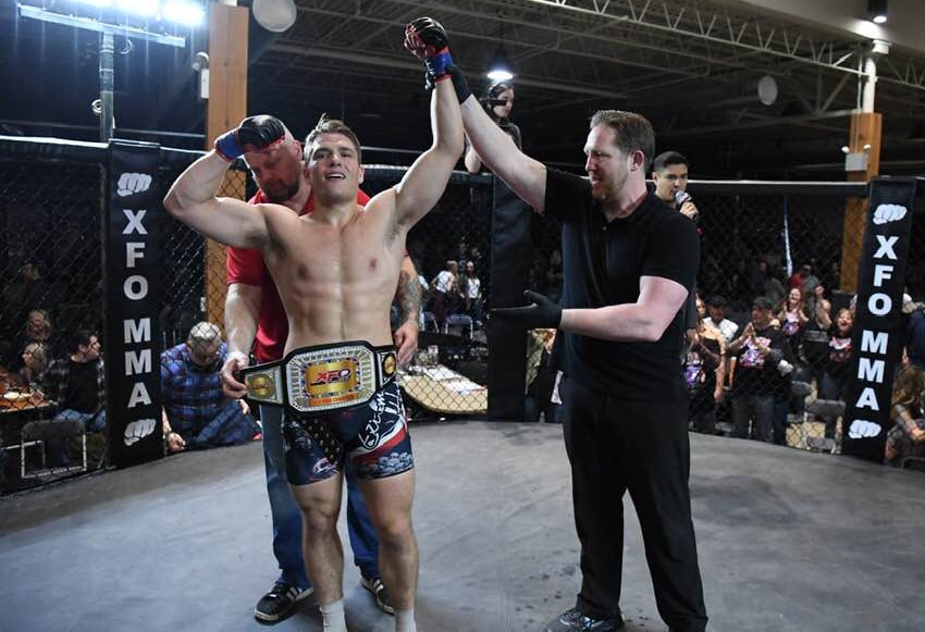 Justin Lovrich, XFO lightweight champion