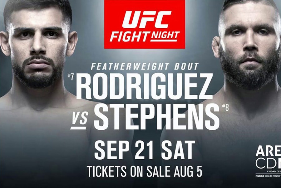 UFC Fight Night 159: Stephens vs. Rodriguez